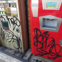 Сокращение вандализма и краж из автоматов по продаже воды